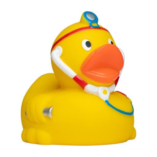 Rubber duck, doctor multicoloured M131026 - mbw