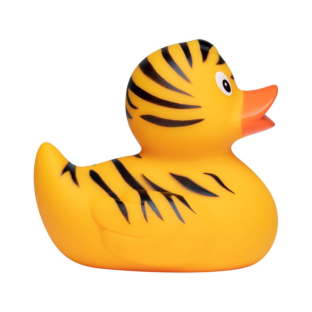 M131060 Orange - Rubber duck, tiger stripes - mbw
