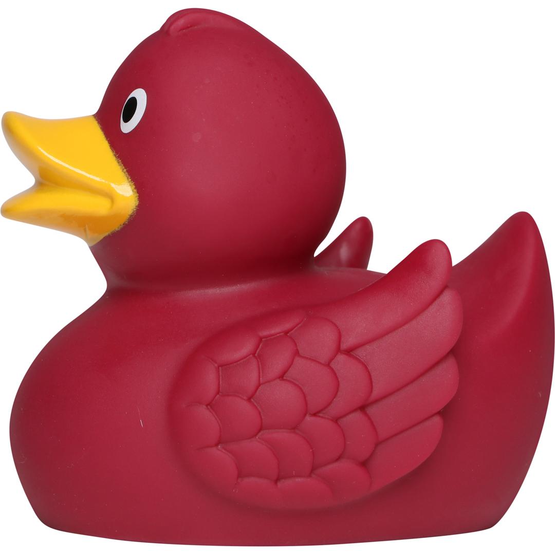 M131004 Burgundy - Rubber duck, wings - mbw