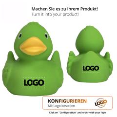 Rubber duck, wings green M131004 - mbw Rubber duck, wings green M131004 - mbw