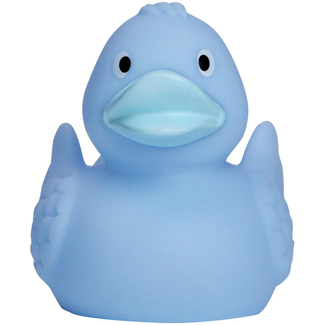 M131004 Pastel blue - Rubber duck, wings - mbw