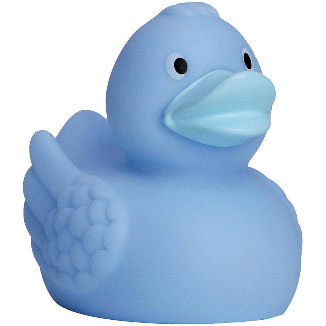 M131004 Pastel blue - Rubber duck, wings - mbw