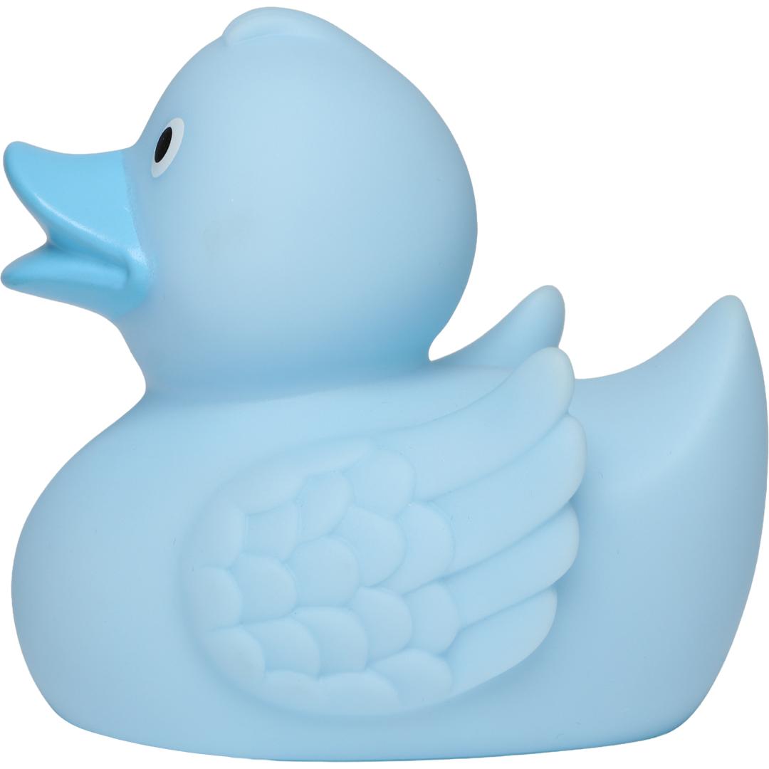 M131004 Pastel blue - Rubber duck, wings - mbw