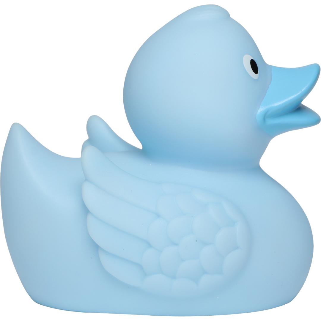 M131004 Pastel blue - Rubber duck, wings - mbw