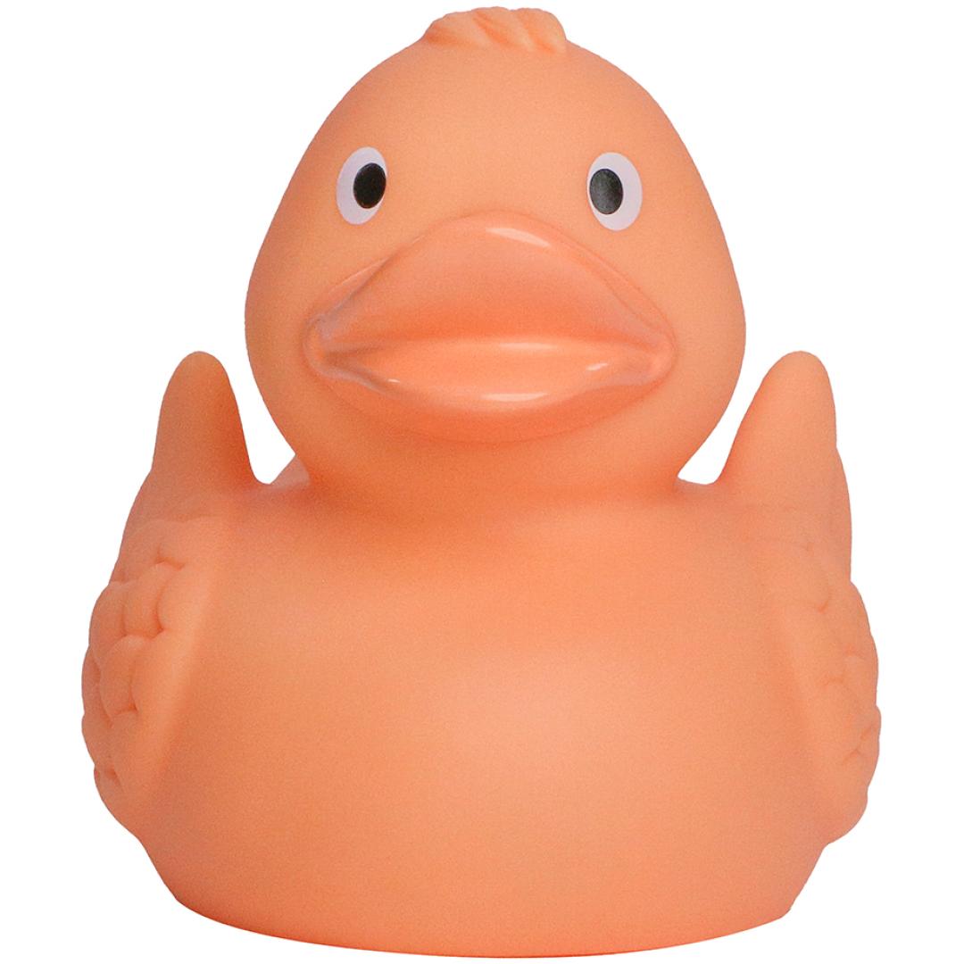 M131004 Pastel orange - Rubber duck, wings - mbw