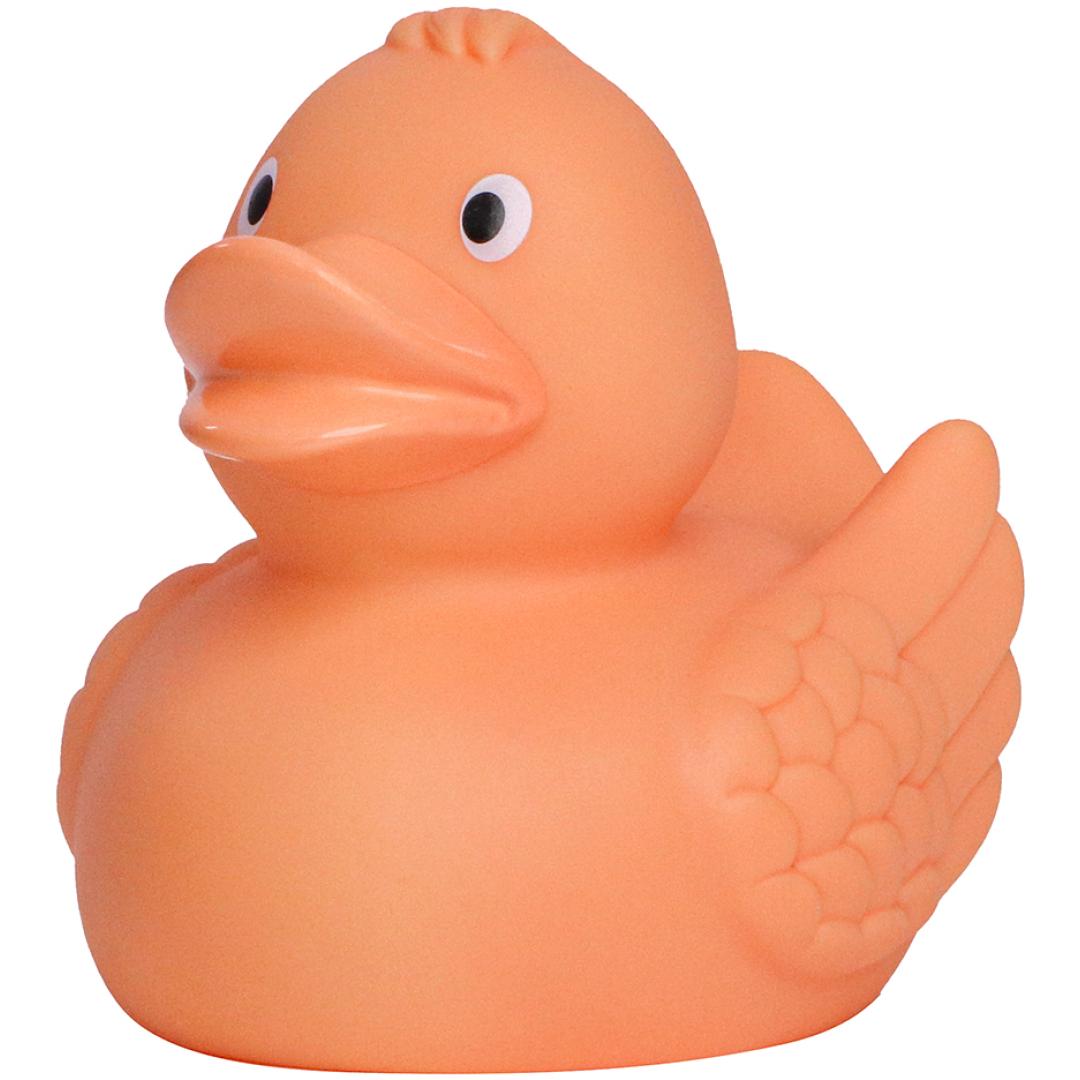 M131004 Pastel orange - Rubber duck, wings - mbw
