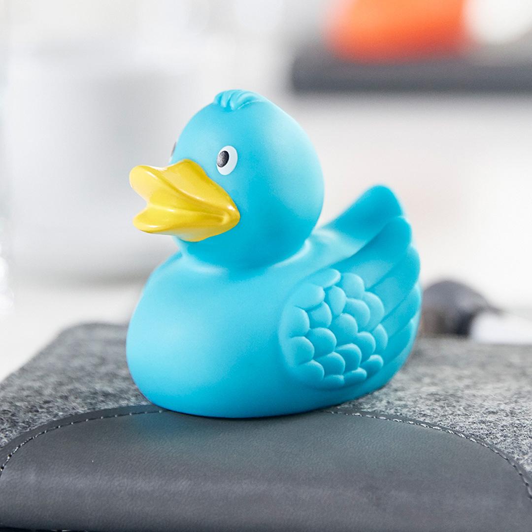 M131004 Turquoise - Rubber duck, wings - mbw