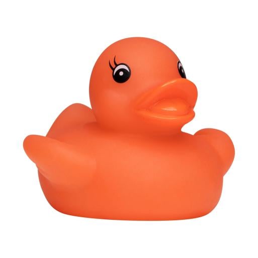 Rubber duck with colour change red M131043 - mbw