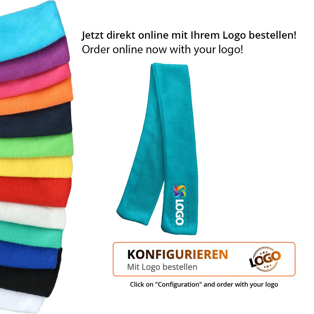 M161000 Pastellblau - Schal - mbw