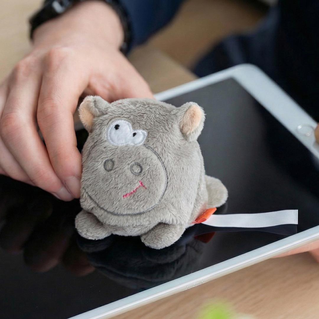 M160786 Gray - Schmoozies® Hippo - mbw