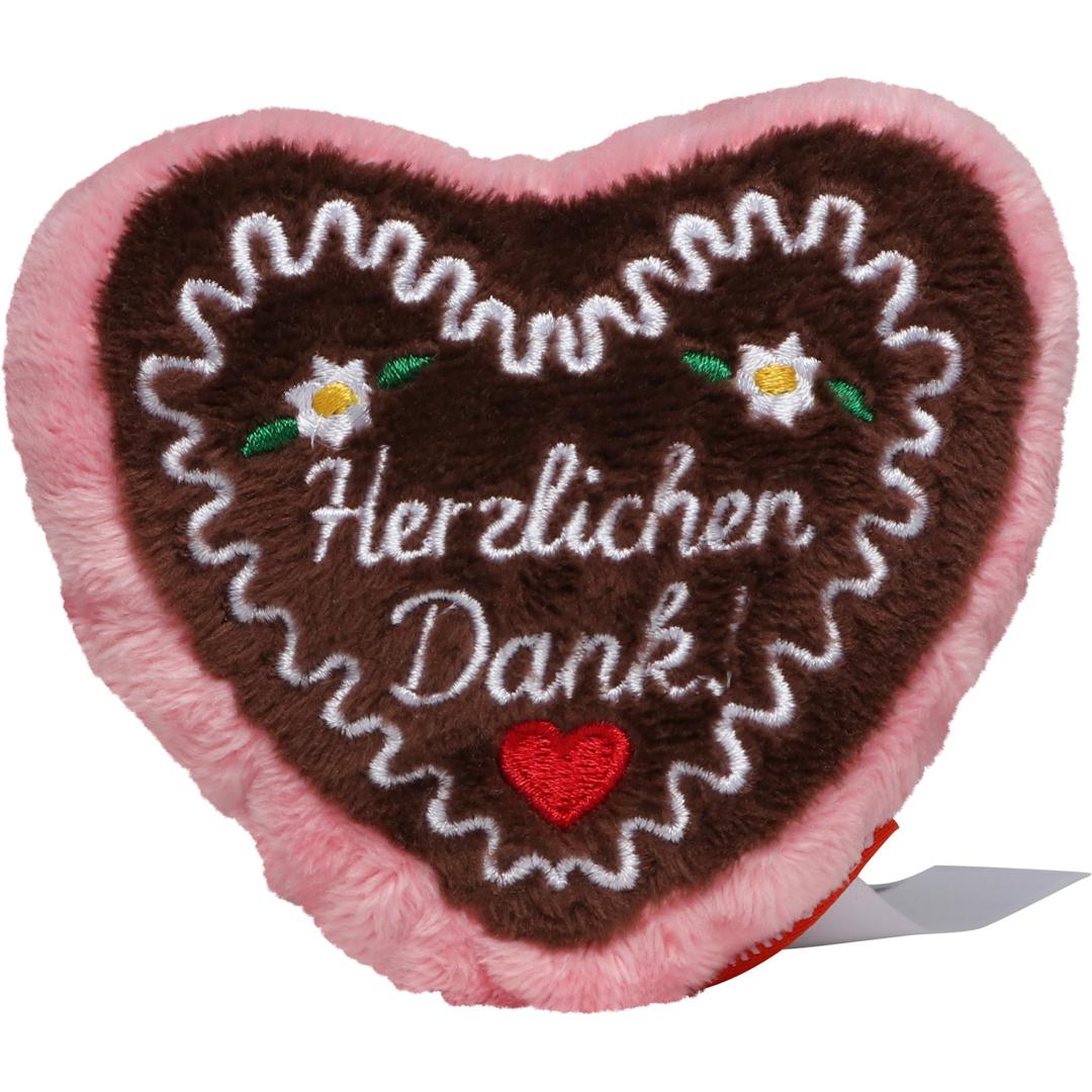 M160762 Rosa - Schmoozies® Lebkuchenherz - mbw