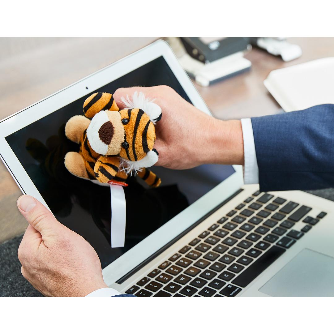 M160727 Hellbraun - Schmoozies® XXL Tiger - mbw