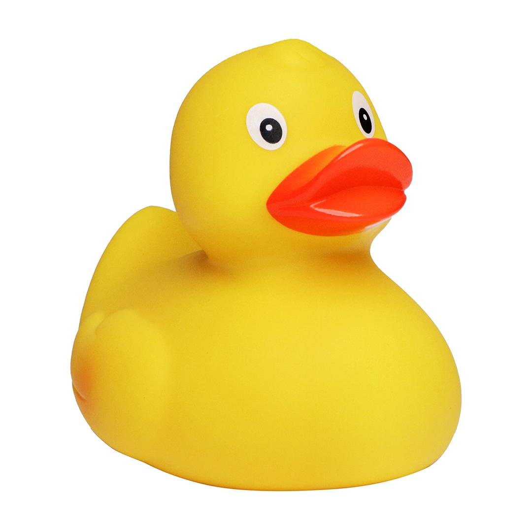 Special bath duck for duck races yellow/orange M131012 - mbw