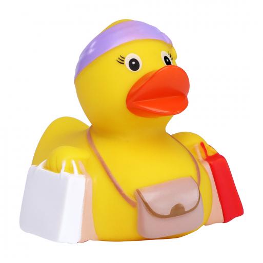 Squeaky duck, shopping multicoloured M131154 - mbw