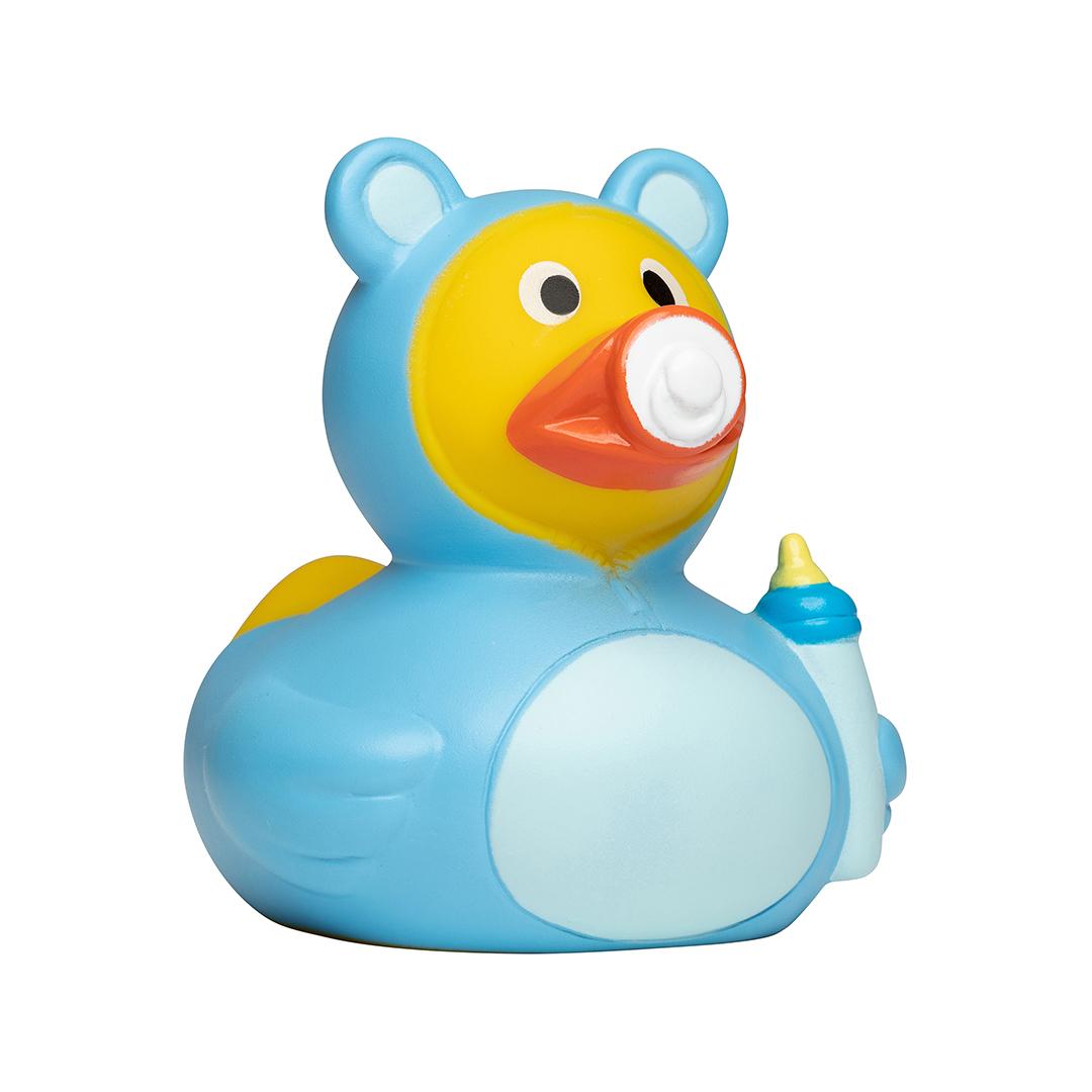 M131138 Light blue - Squeaky duck baby - mbw