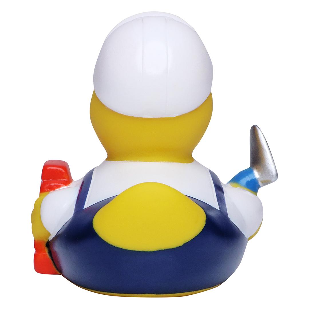 M131255 Multicoloured - Squeaky duck bricklayer - mbw