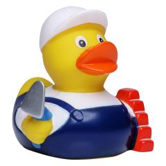 M131255  - Squeaky duck bricklayer - mbw