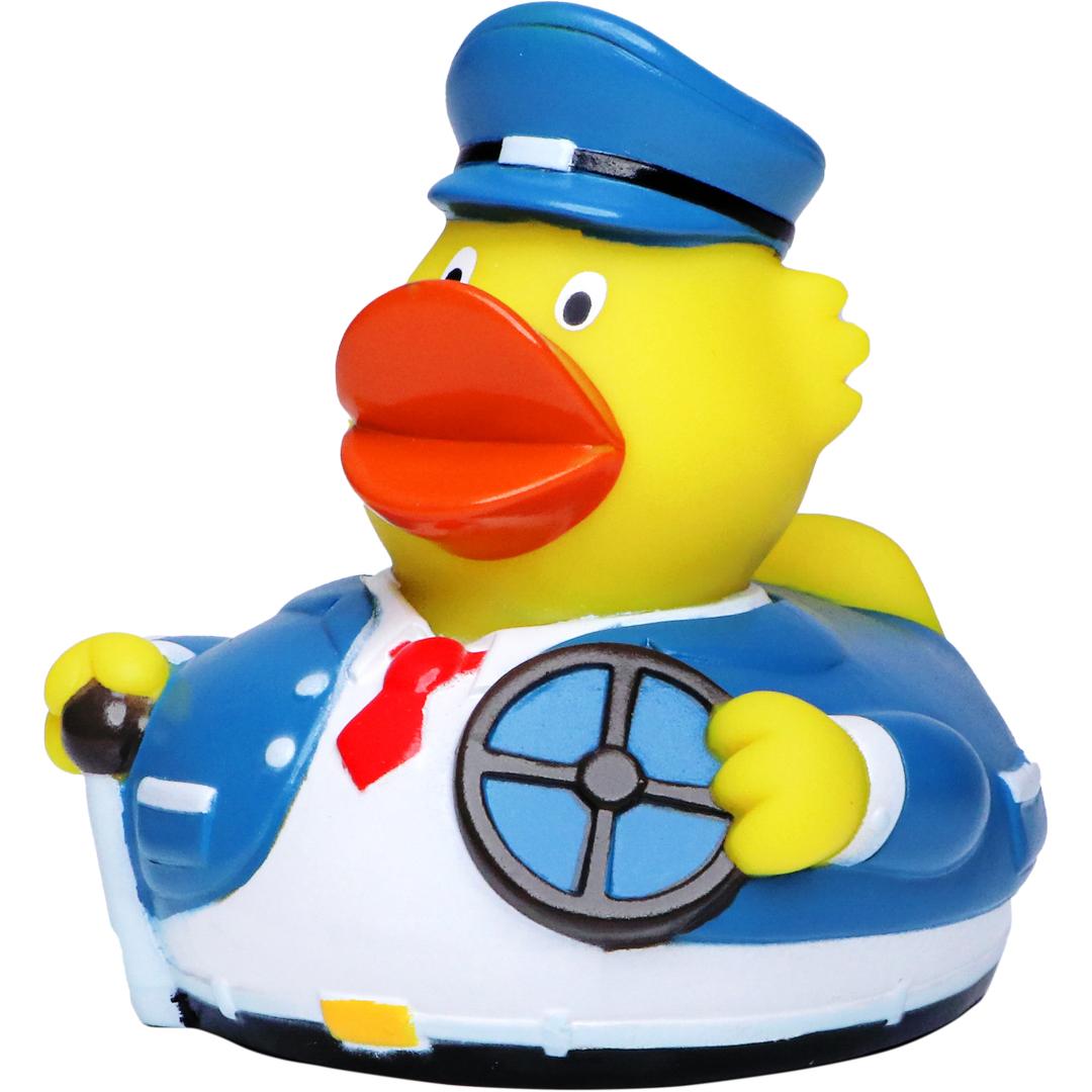 M131088 Multicoloured - Squeaky duck bus driver - mbw
