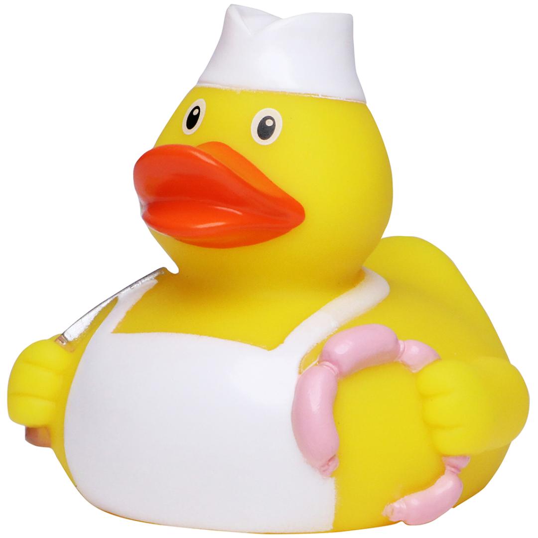 M131225 Multicoloured - Squeaky duck butcher - mbw