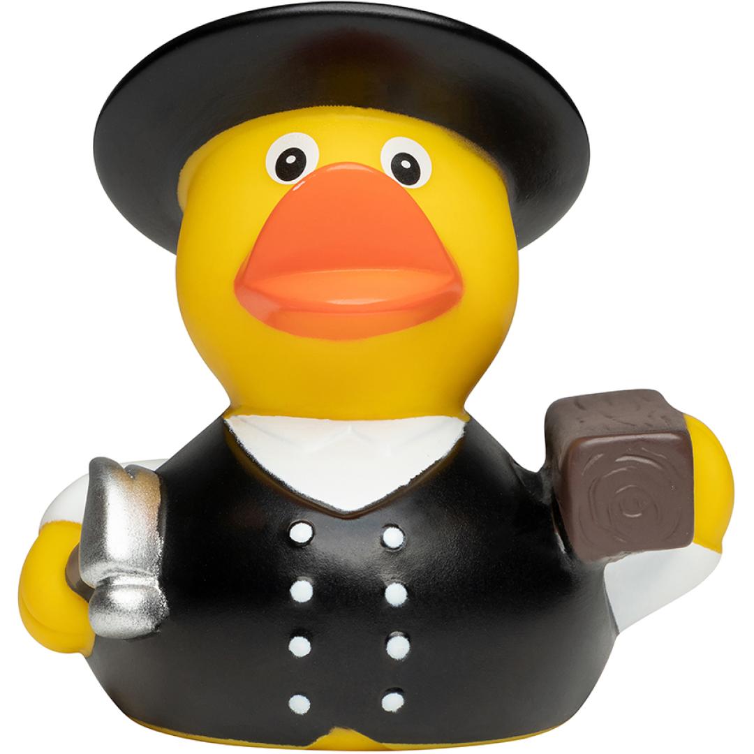 M131158 Multicoloured - Squeaky duck carpenter - mbw