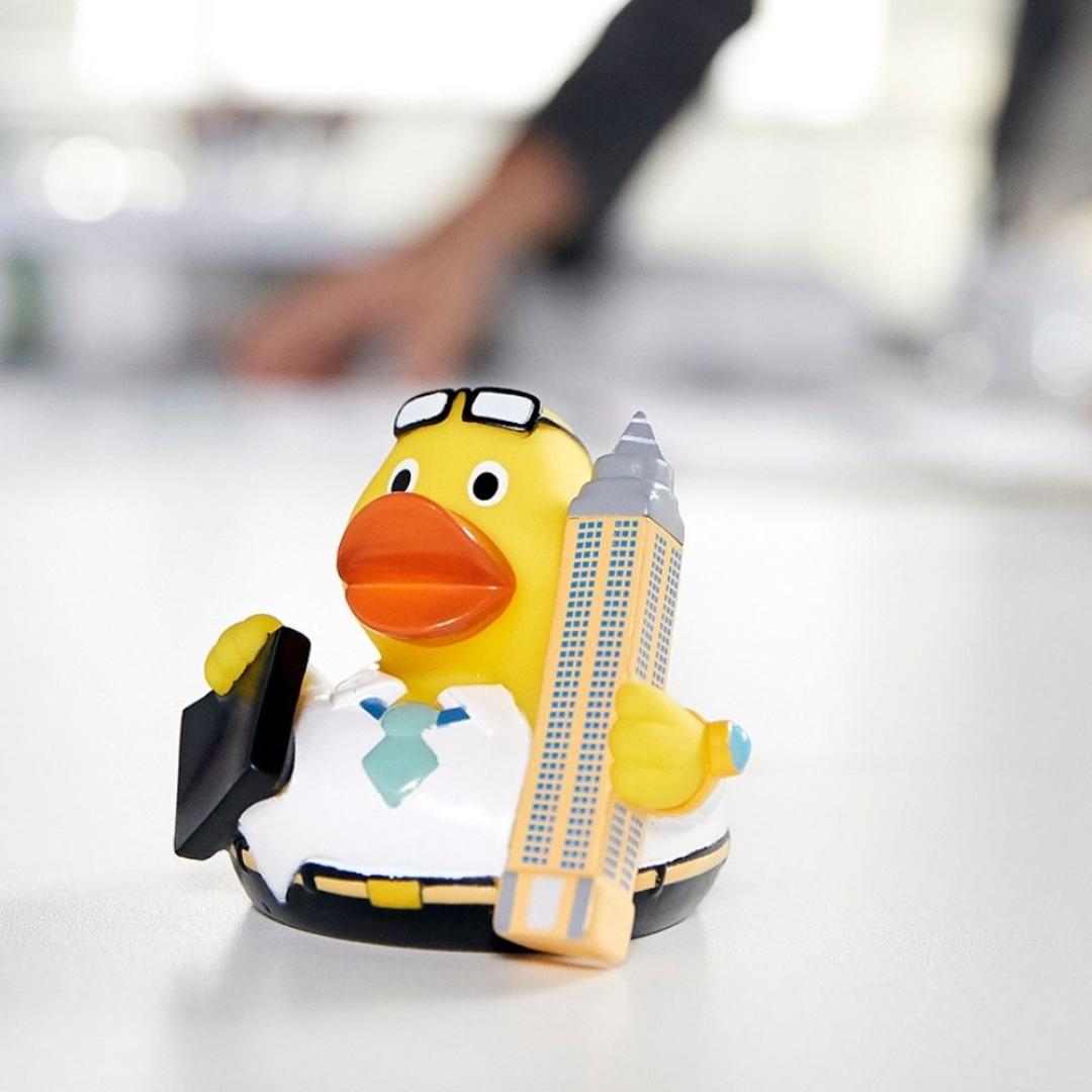 M132059 Multicoloured - Squeaky duck CityDuck® Frankfurt - mbw
