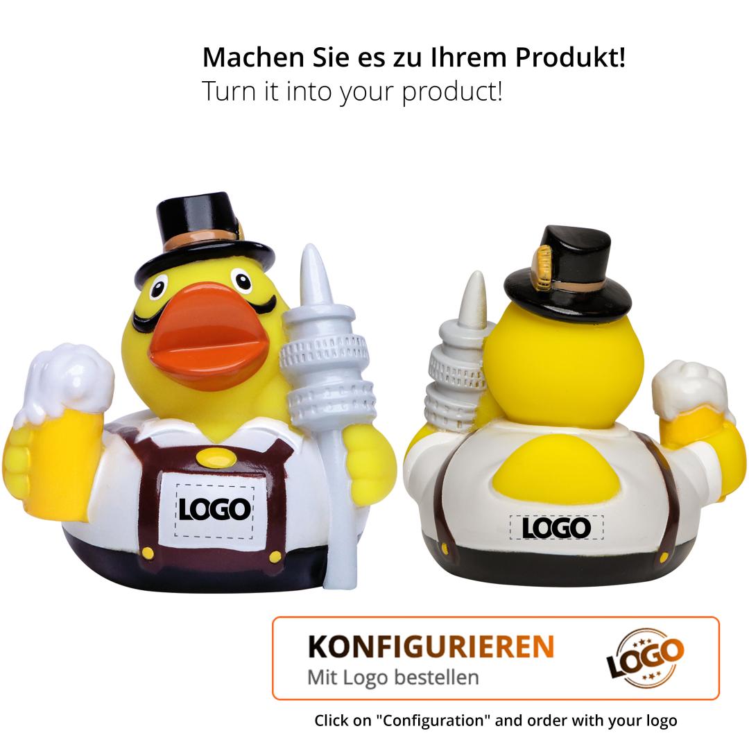 M132044 Multicoloured - Squeaky duck CityDuck® Munich - mbw