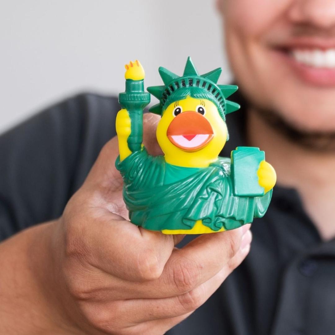 M132061 Multicoloured - Squeaky duck CityDuck® New York - mbw