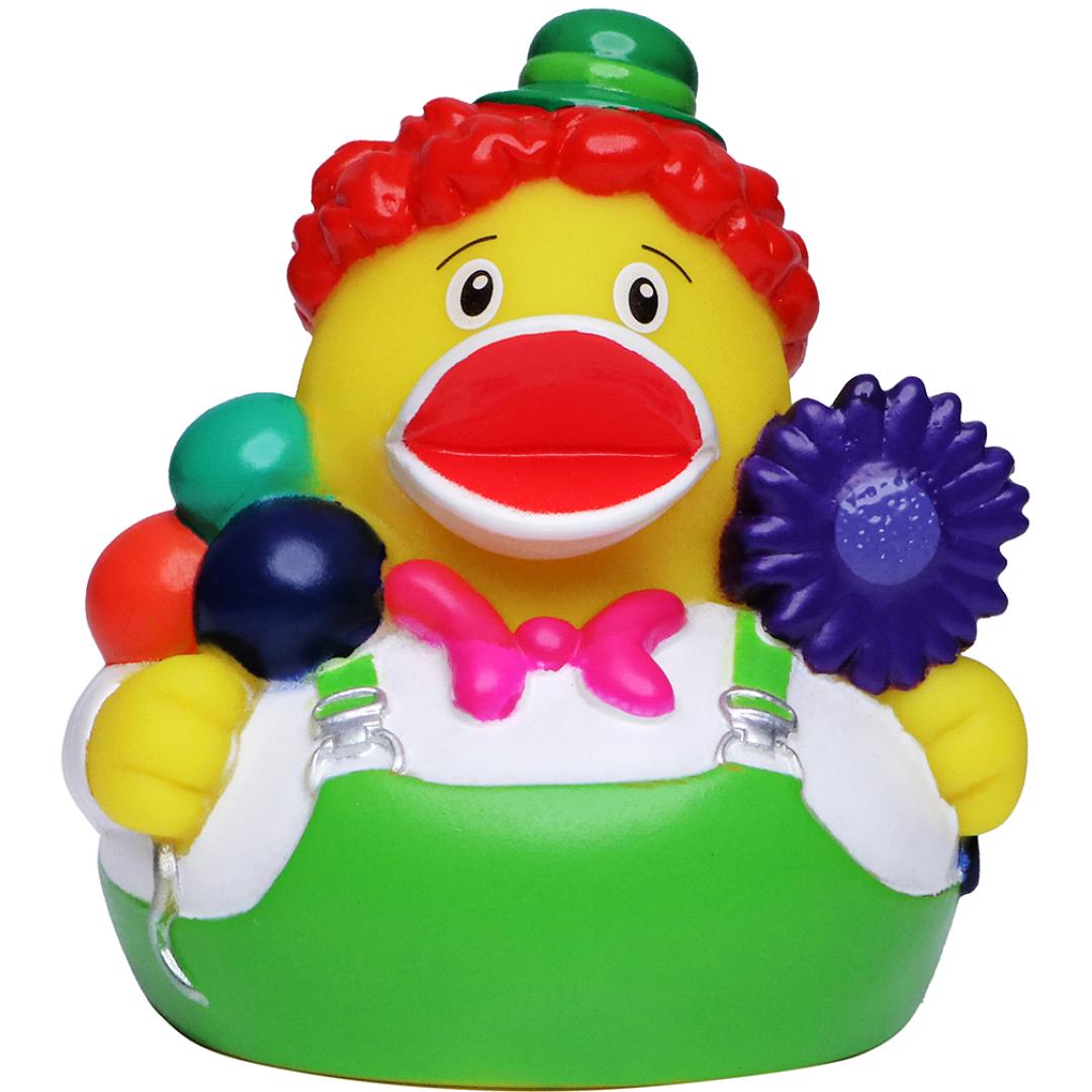 M131224 Multicoloured - Squeaky duck clown - mbw