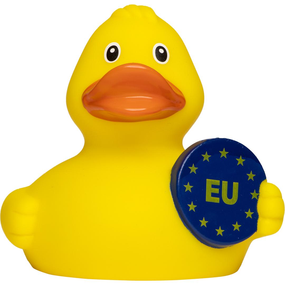 M131249 Multicoloured - Squeaky duck Euro - mbw