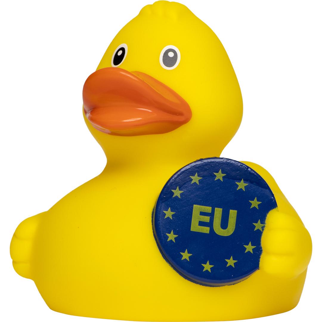 M131249 Multicoloured - Squeaky duck Euro - mbw