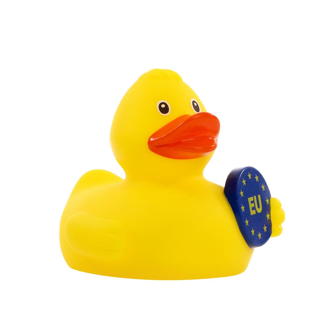 M131249 Multicoloured - Squeaky duck Euro - mbw