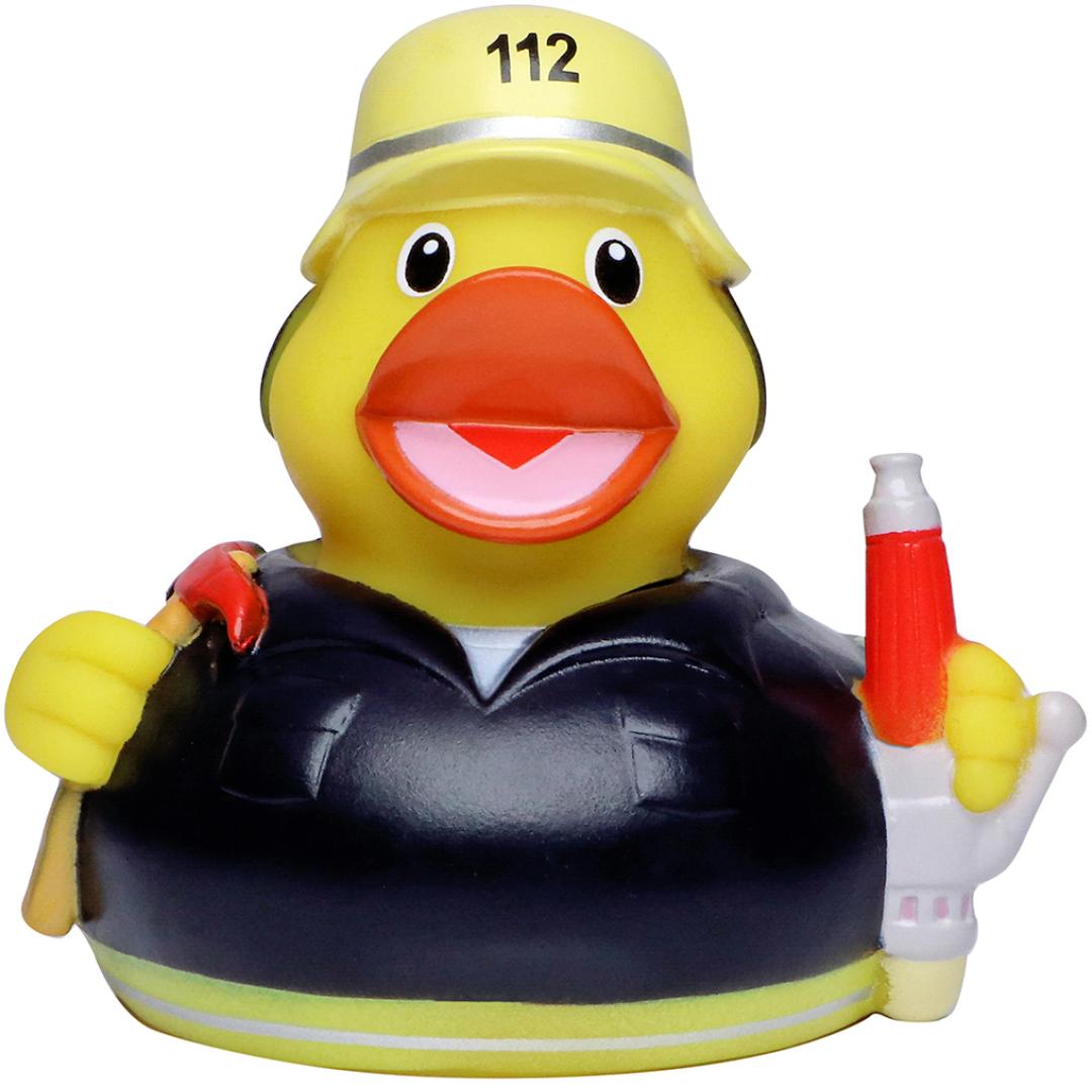 M132041 Multicoloured - Squeaky duck firefighter - mbw