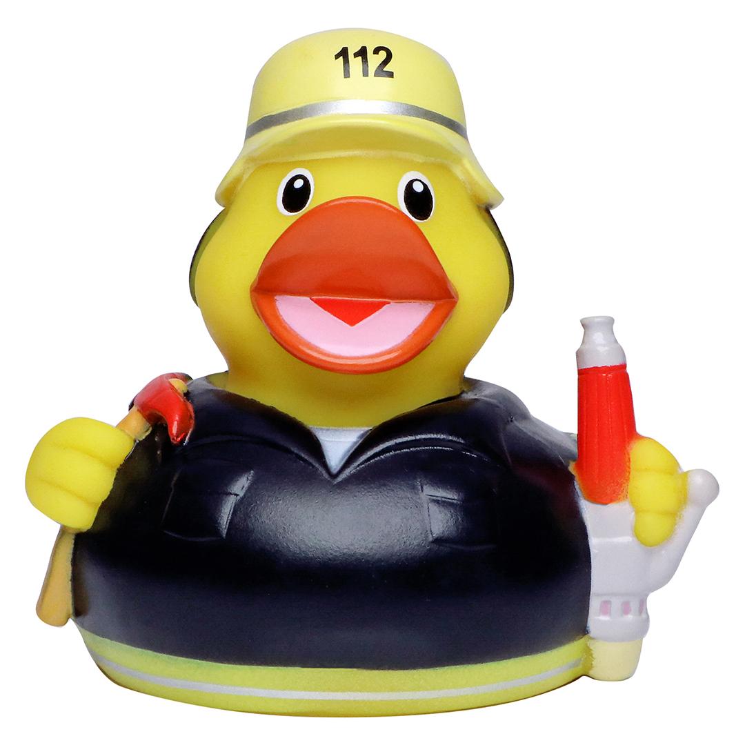 M132041 Multicoloured - Squeaky duck firefighter - mbw