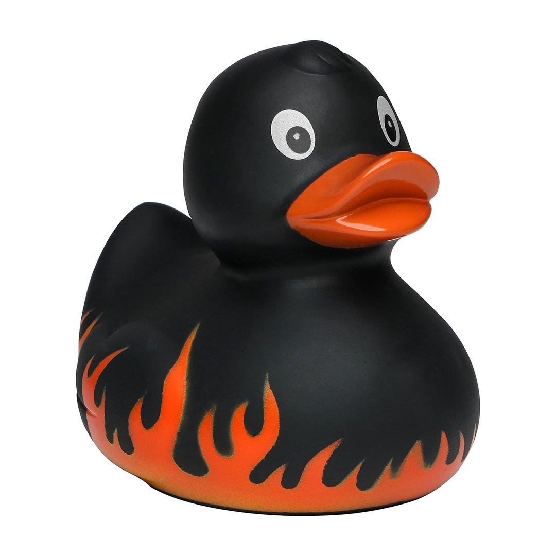 M131212 Black - Squeaky duck flames - mbw