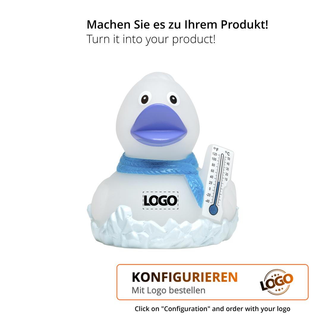 M131294 White - Squeaky duck frosty - mbw