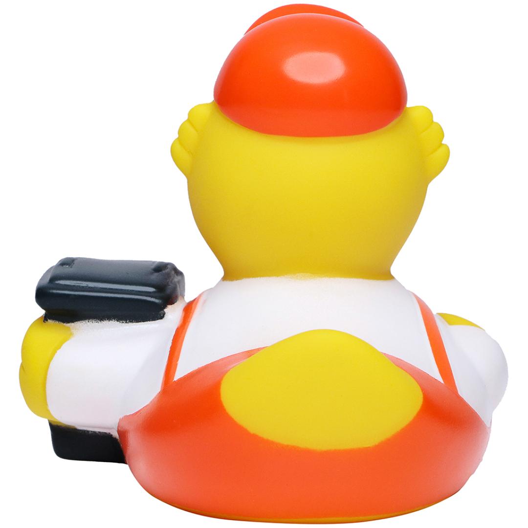 M131260 Multicoloured - Squeaky duck garbage man - mbw