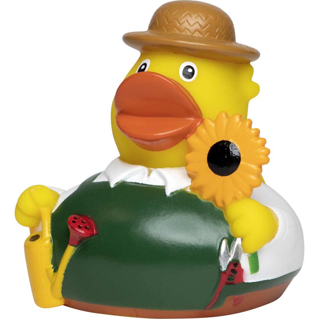 M131119 Multicoloured - Squeaky duck gardener - mbw