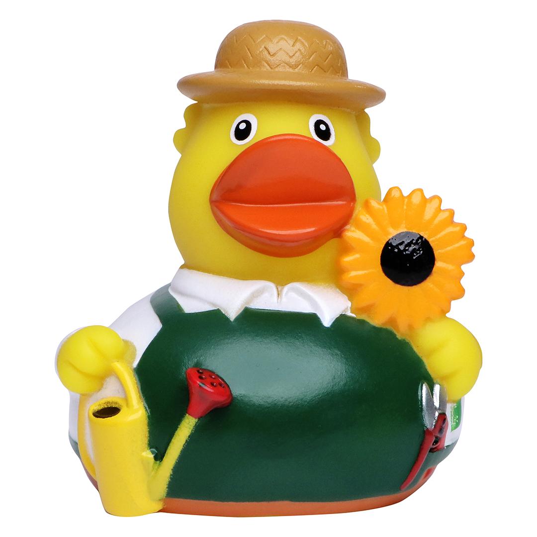 M131119 Multicoloured - Squeaky duck gardener - mbw