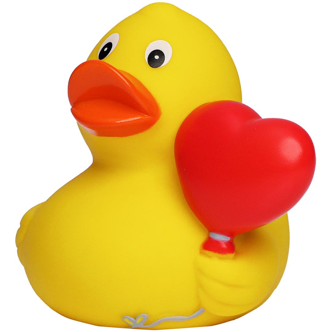 M131174 Multicoloured - Squeaky duck heart balloon - mbw