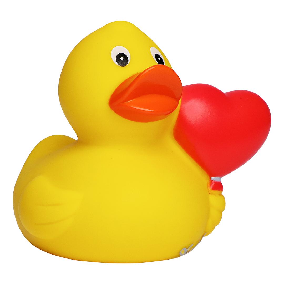 M131174 Multicoloured - Squeaky duck heart balloon - mbw