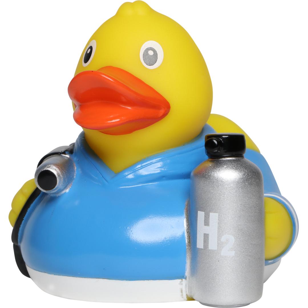 M131003 Multicoloured - Squeaky duck hydrogen - mbw