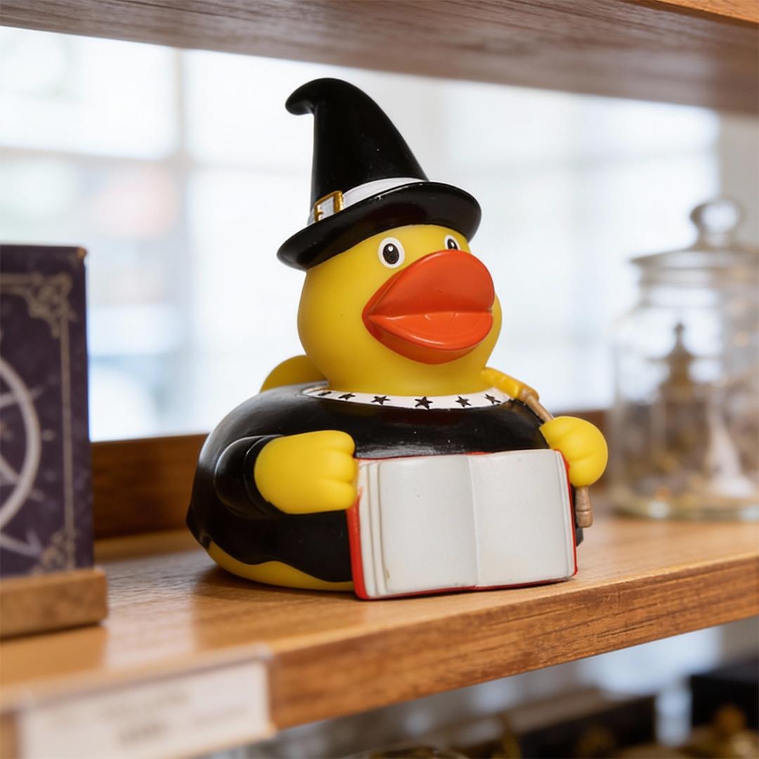 M131220 Black - Squeaky duck magician - mbw