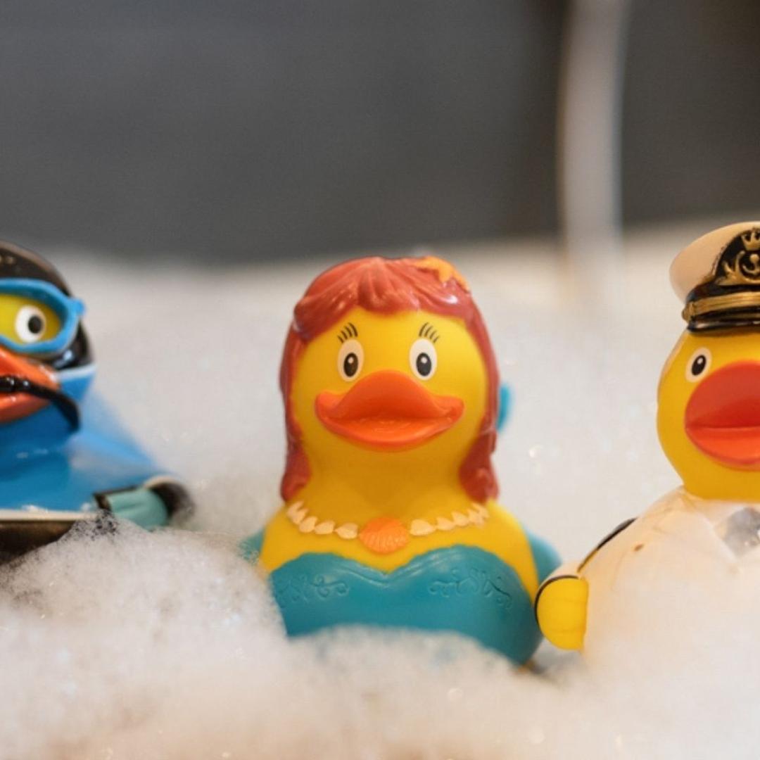 M131243 Multicoloured - Squeaky duck mermaid - mbw