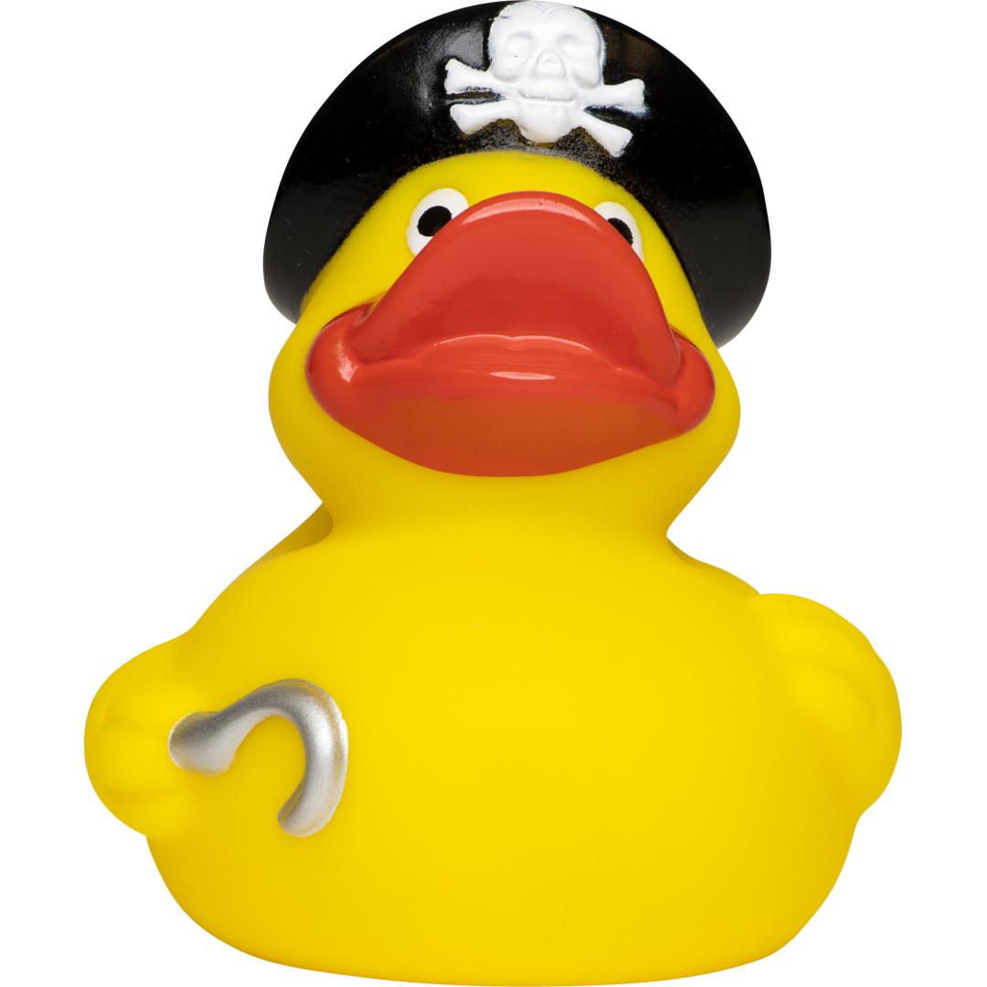 M131200 Multicoloured - Squeaky duck pirate with hat - mbw