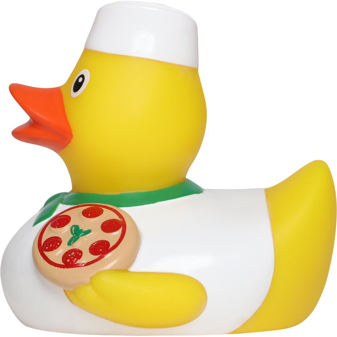M131002 Multicoloured - Squeaky duck pizza maker - mbw