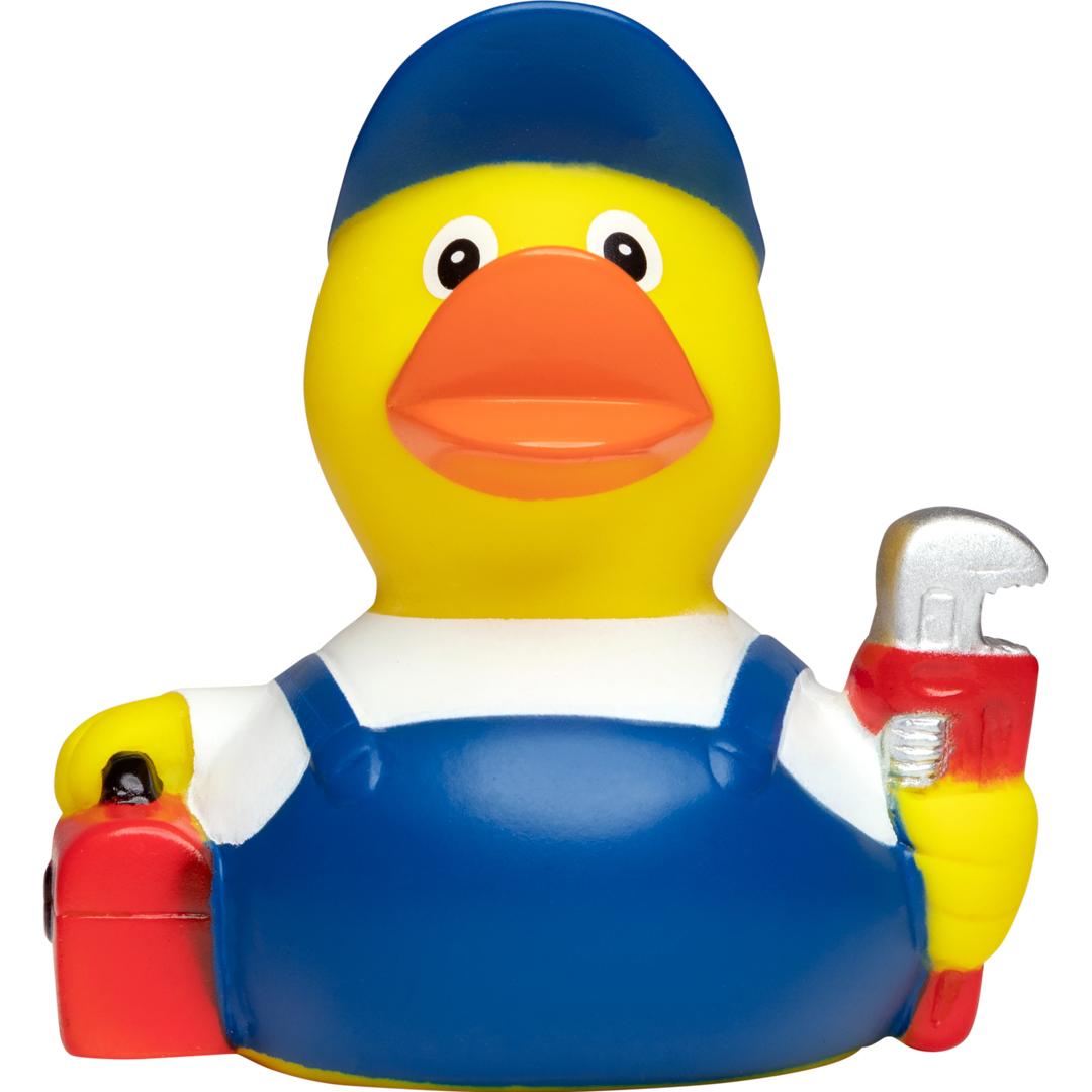 M131244 Multicoloured - Squeaky duck plumber - mbw