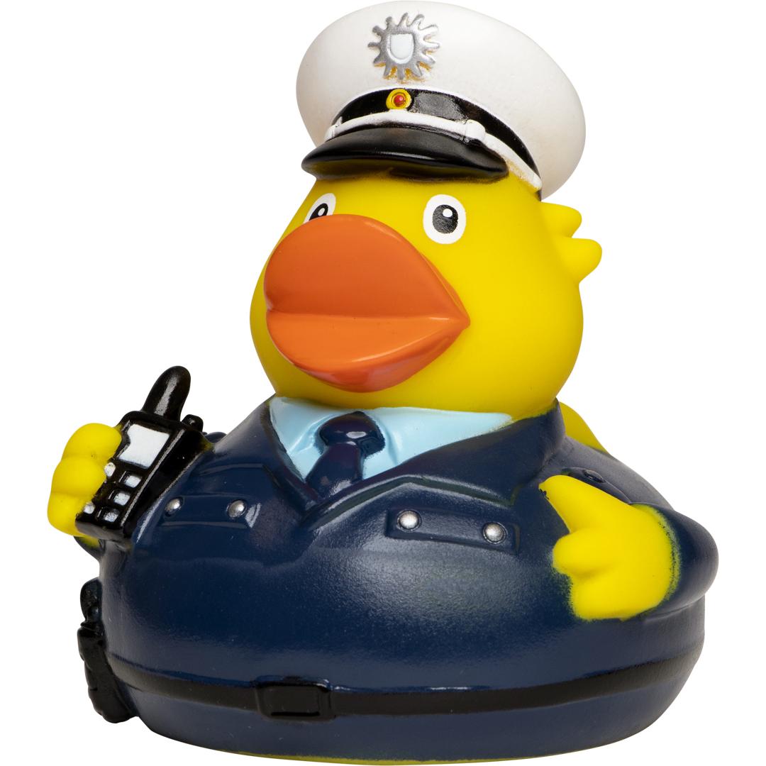 M131125 Multicoloured - Squeaky duck policeman - mbw