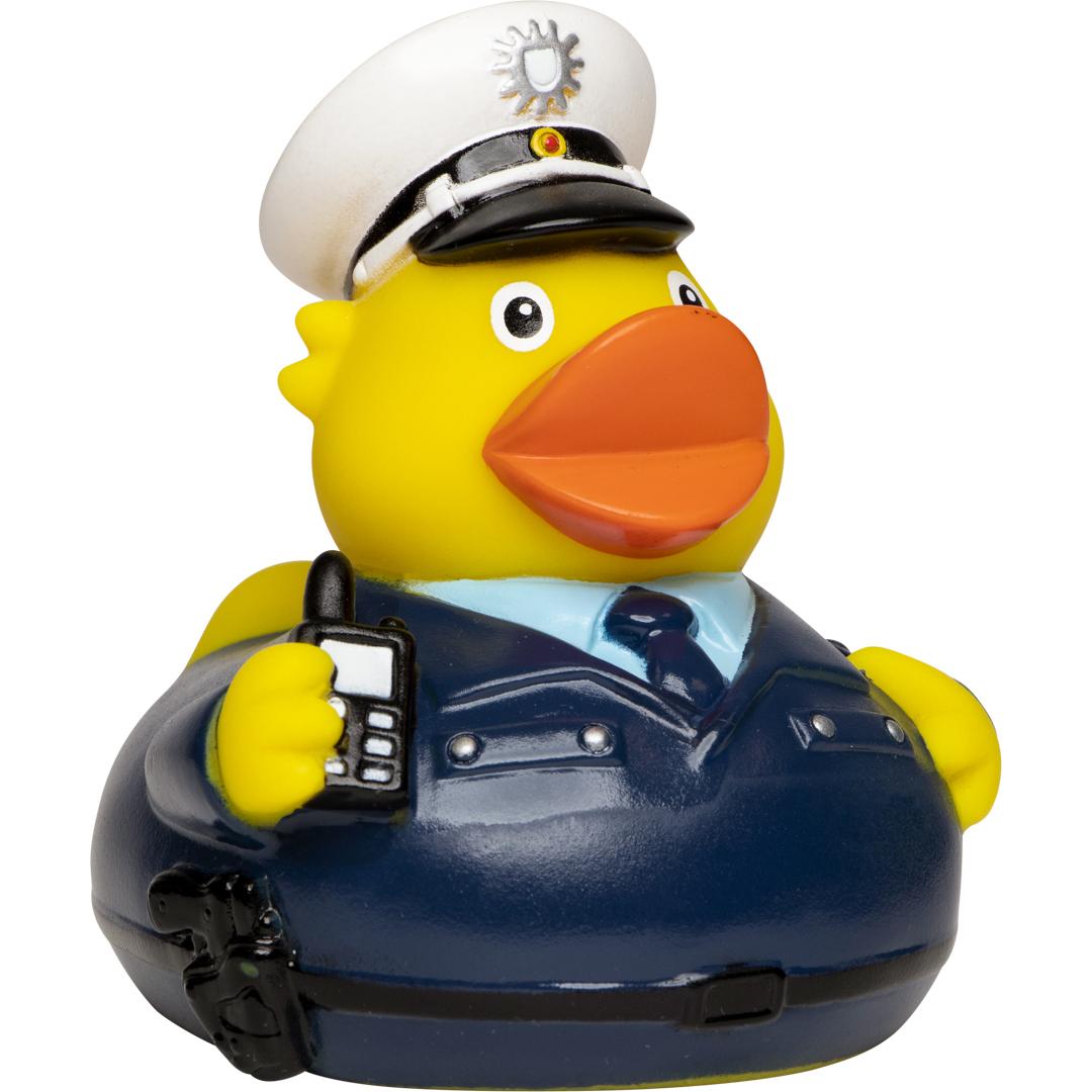 M131125 Multicoloured - Squeaky duck policeman - mbw