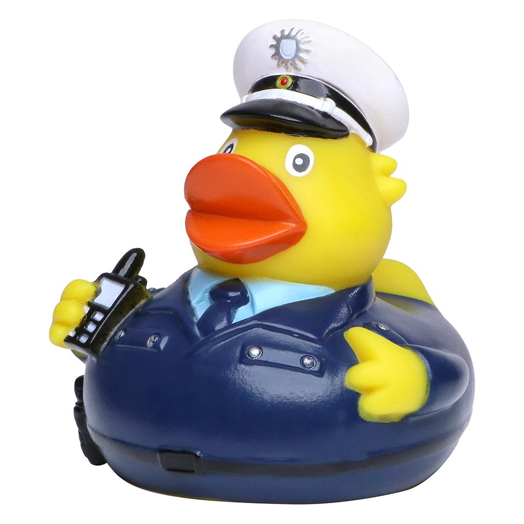M131125 Multicoloured - Squeaky duck policeman - mbw