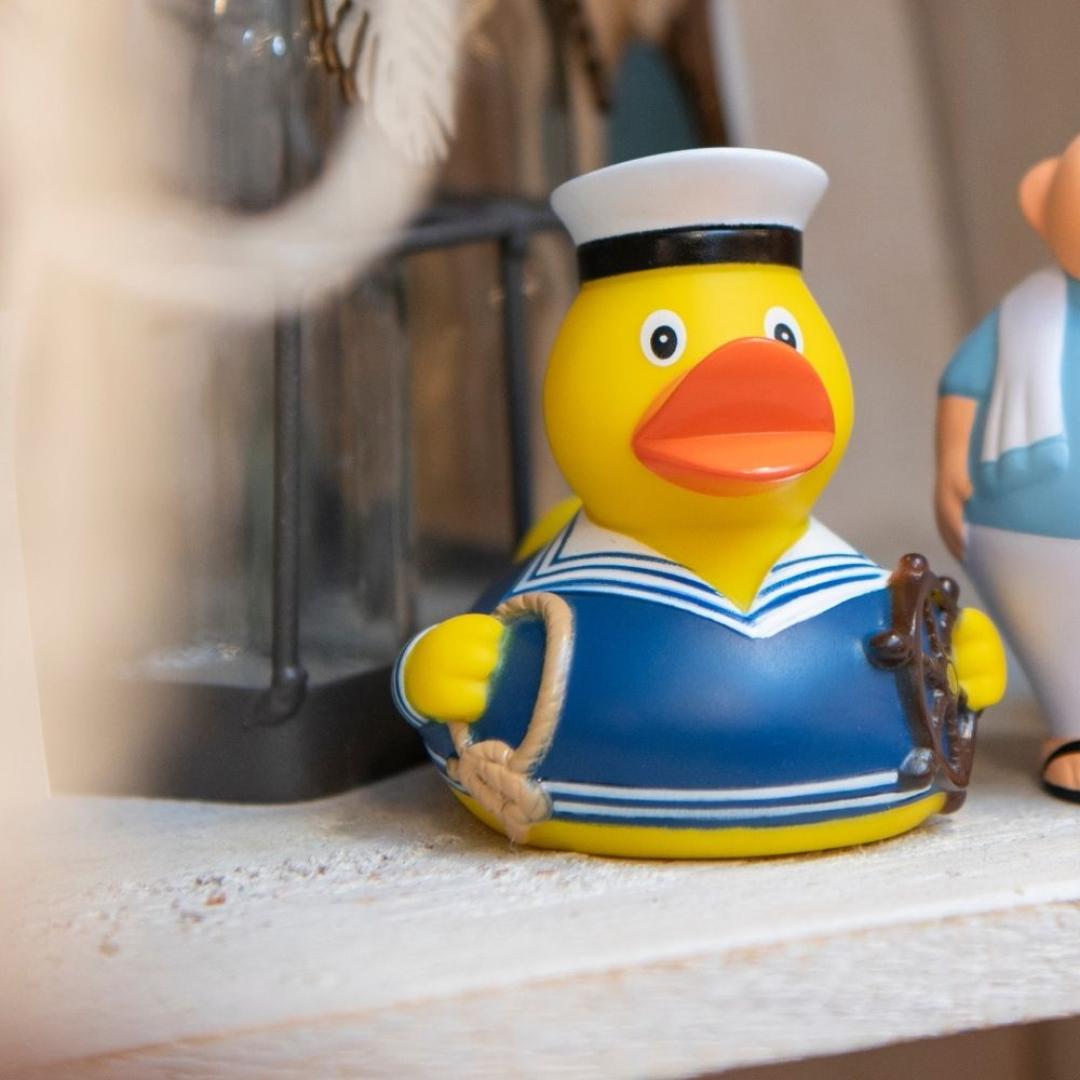 M132064 Blue - Squeaky duck seaman - mbw